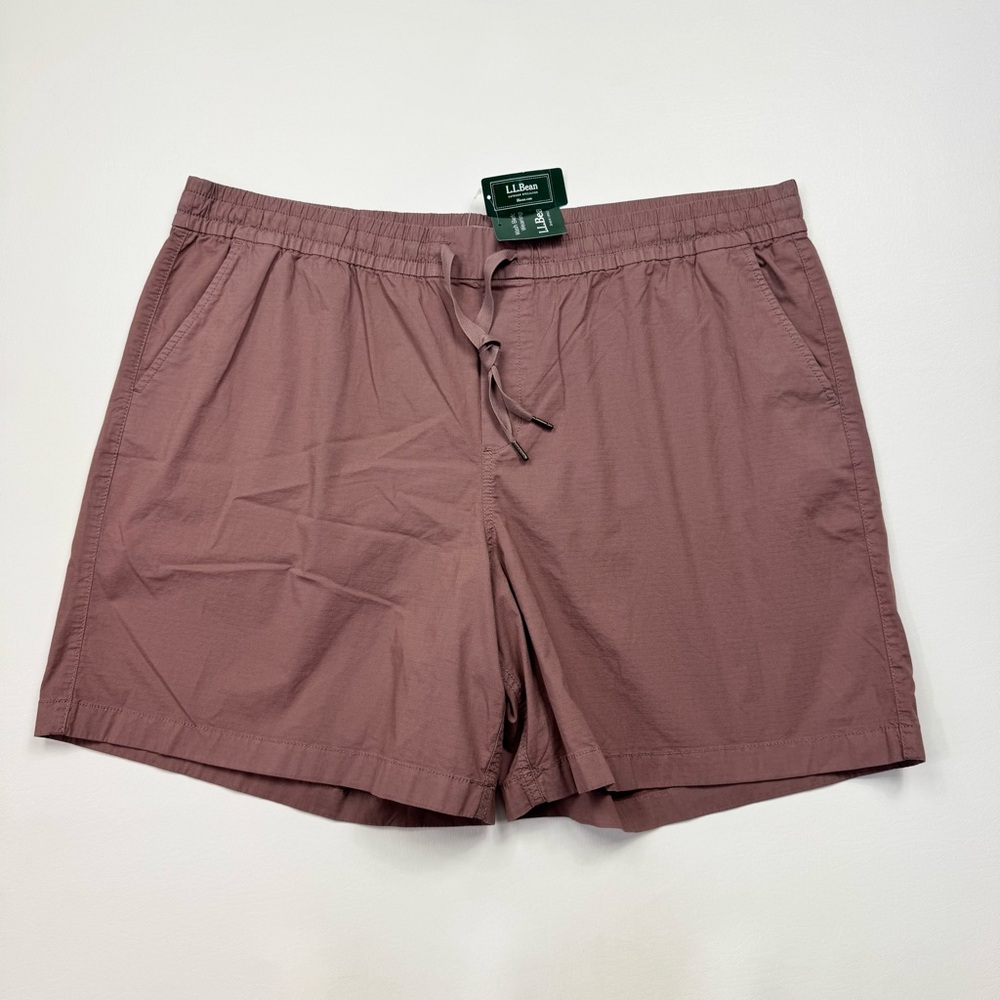 NEW! Women’s L.L. Bean Ripstop Pull-On 7” Shorts Size 2X Plus W/Tags